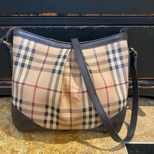 Burberry ‘Haymarket Check’ Crossbody Bag